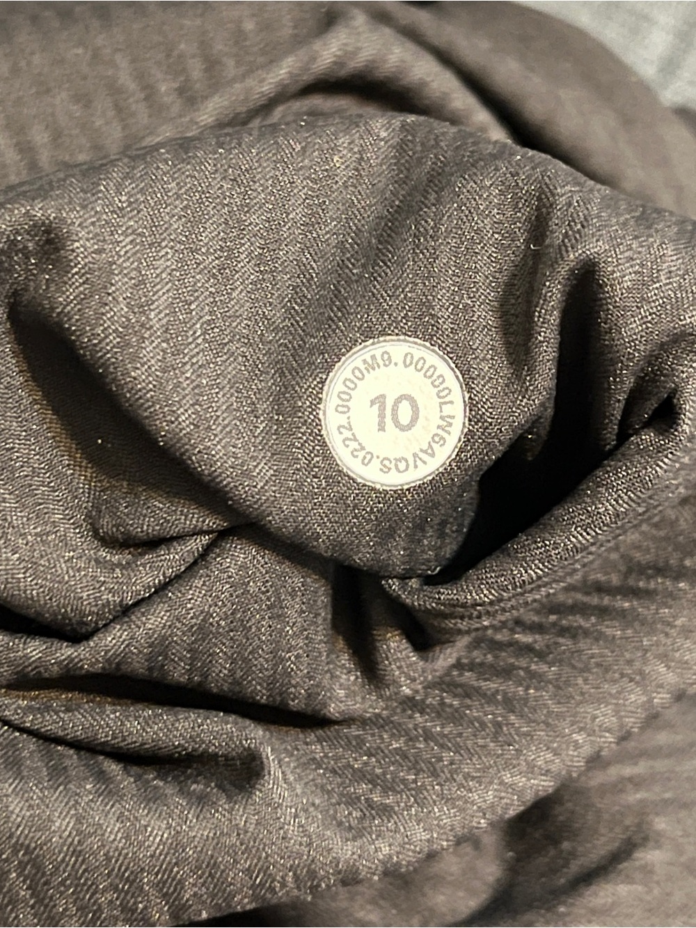 Lululemon Dance Studio Crop Pant 25" in Black Women Sz 10 - Picture 7 of 8